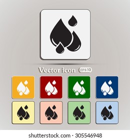 Vector illustration drops