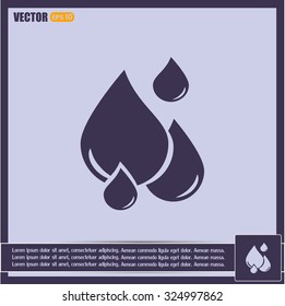 Vector illustration drops