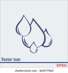 Vector illustration drops