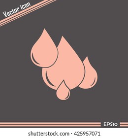 Vector illustration drops