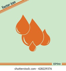 Vector illustration drops