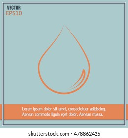Vector illustration drops
