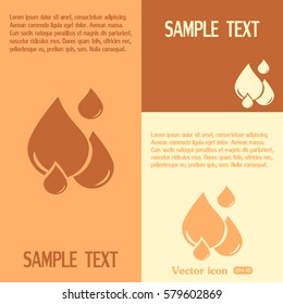 Vector illustration drops