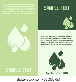 Vector illustration drops