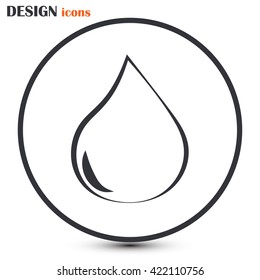 Vector illustration drops Line icon