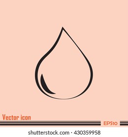 Vector illustration drops Line icon