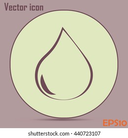 Vector illustration drops Line icon
