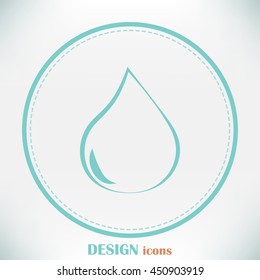 Vector illustration drops Line icon