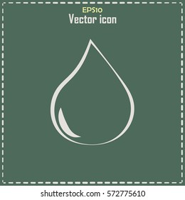 Vector illustration drops Line icon