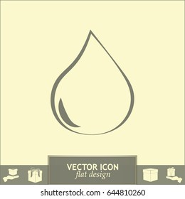 Vector illustration drops Line icon