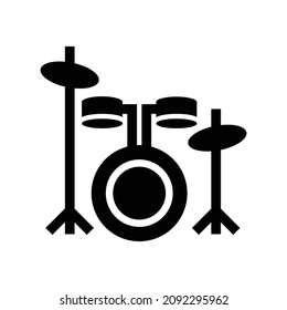 Vector illustration of drums, music, drummers, string drums, musical instruments, orchestras, plays, performing arts. Icons that are very suitable for use in the music industry, business, logos, websi