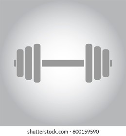 Icono vectorial del vector Dumbbell
