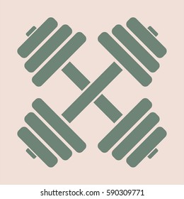 Ilustración vectorial del color verde del icono del timbre

