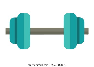 Vector illustration of dumbbells on transparent background.