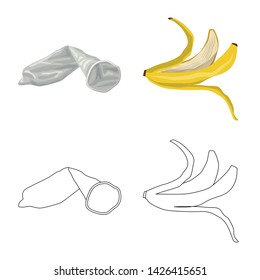 Vector illustration of dump and sort sign. Set of dump and junk vector icon for stock.