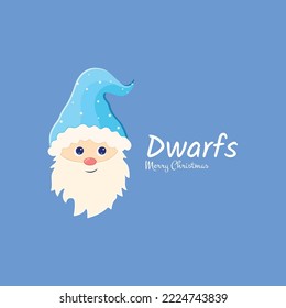Vector Illustration Dwarfs Cartoon Style