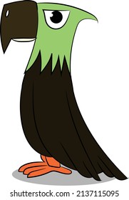 Vector Illustration of an Eagle