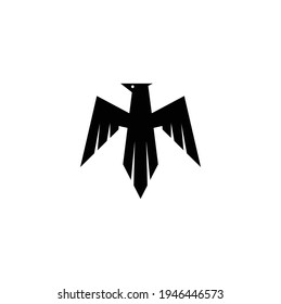 Vector Illustration of Eagle, Falcon and Wing Icon Logo Inspiration
