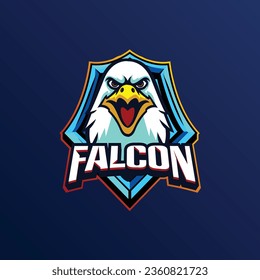 Vector illustration of eagle head for esport and sport team