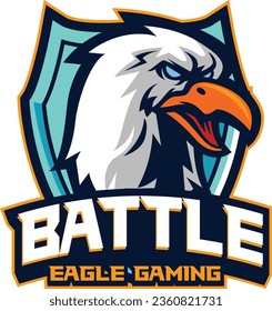 Vector illustration of eagle head for esport and sport team