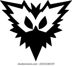 vector illustration of eagle icon