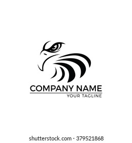 Vector Illustration : Eagle Logo,Vector Logo Template