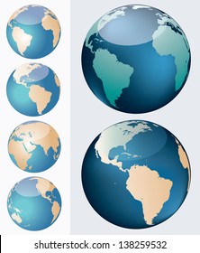 Vector illustration of Earth.
