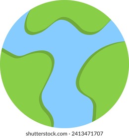 vector illustration of an earth