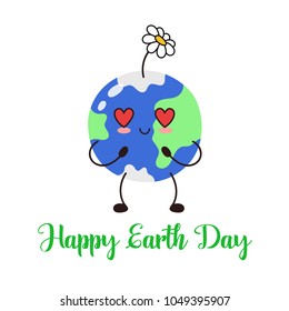 Vector illustration, earth day. 22 April. Banner, advertising, postcard. Cartoon doodle illustration