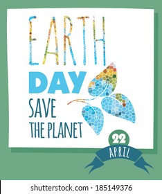  vector illustration of earth day