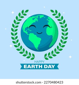 Ilustración de vectores para el Día de la Tierra