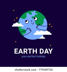 Vector illustration of Earth day 