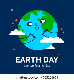 Vector illustration of Earth day