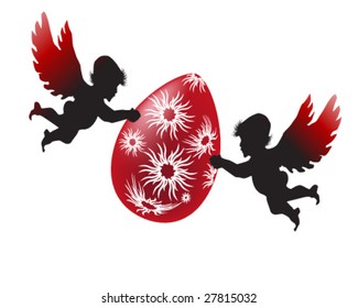 vector illustration of Easter