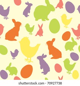 Vector illustration of Easter background