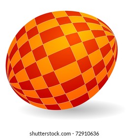 vector illustration of Easter egg