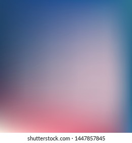 Vector illustration. Eco friendly soft bright colors. Dark colors of the cosmos. Dark blue background blur gradient. Abstract blurred gradient. Dark blue blurry background. Nature backdrop.