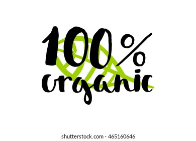 Vector illustration eco logos, labels, badges. Modern brush calligraphy. Handwritten ink lettering for ecology nature design farm market, vegan store, stickers, banners, cards, advertisement.