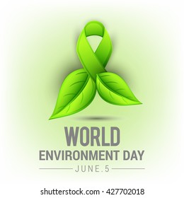 Vector illustration, eco poster,eco banner or eco card for world environment day.