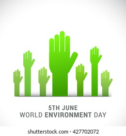 Vector illustration, eco poster,eco banner or eco card for world environment day.