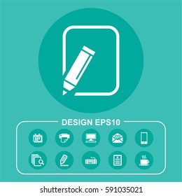 Vector Illustration Edit Icon