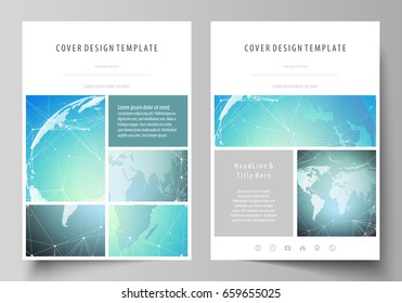 Vector Illustration Editable Layout A4 Format Stock Vector (Royalty ...