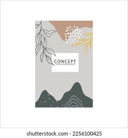 Vector illustration editable template for social networks stories, vector illustration. Design backgrounds for social media.