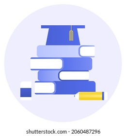 Vector illustration of an education.