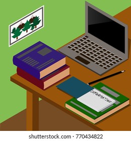 Vector illustration of education