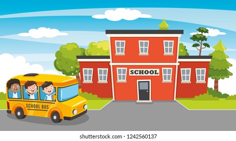 Vector Illustration Of Education Elements