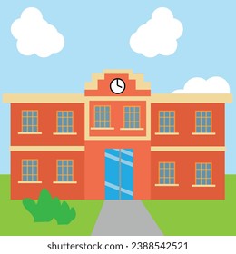 Vector Illustration Of Education Elements