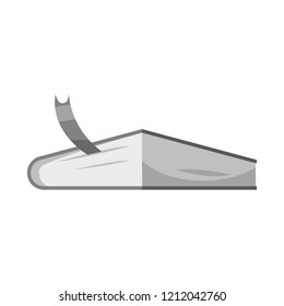 Vector illustration of education and learning sign. Collection of education and school stock symbol for web.