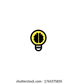 Ilustración vectorial de las ideas del logo educativo