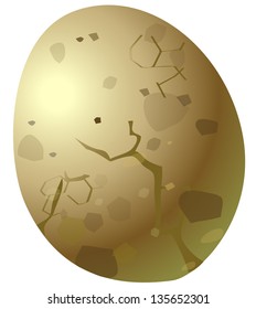 Vector illustration of an egg